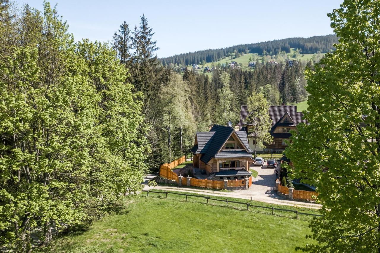 Domek W Roztokach Z Widokiem Na Tatry, Z Sauna Koscielisko Bagian luar foto